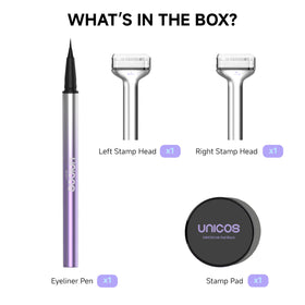 Natural-looking lower lash definition with Unicos 2-in-1 tool.