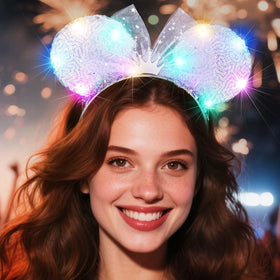 Unicra photo prop headband glows in dark for memorable pictures.