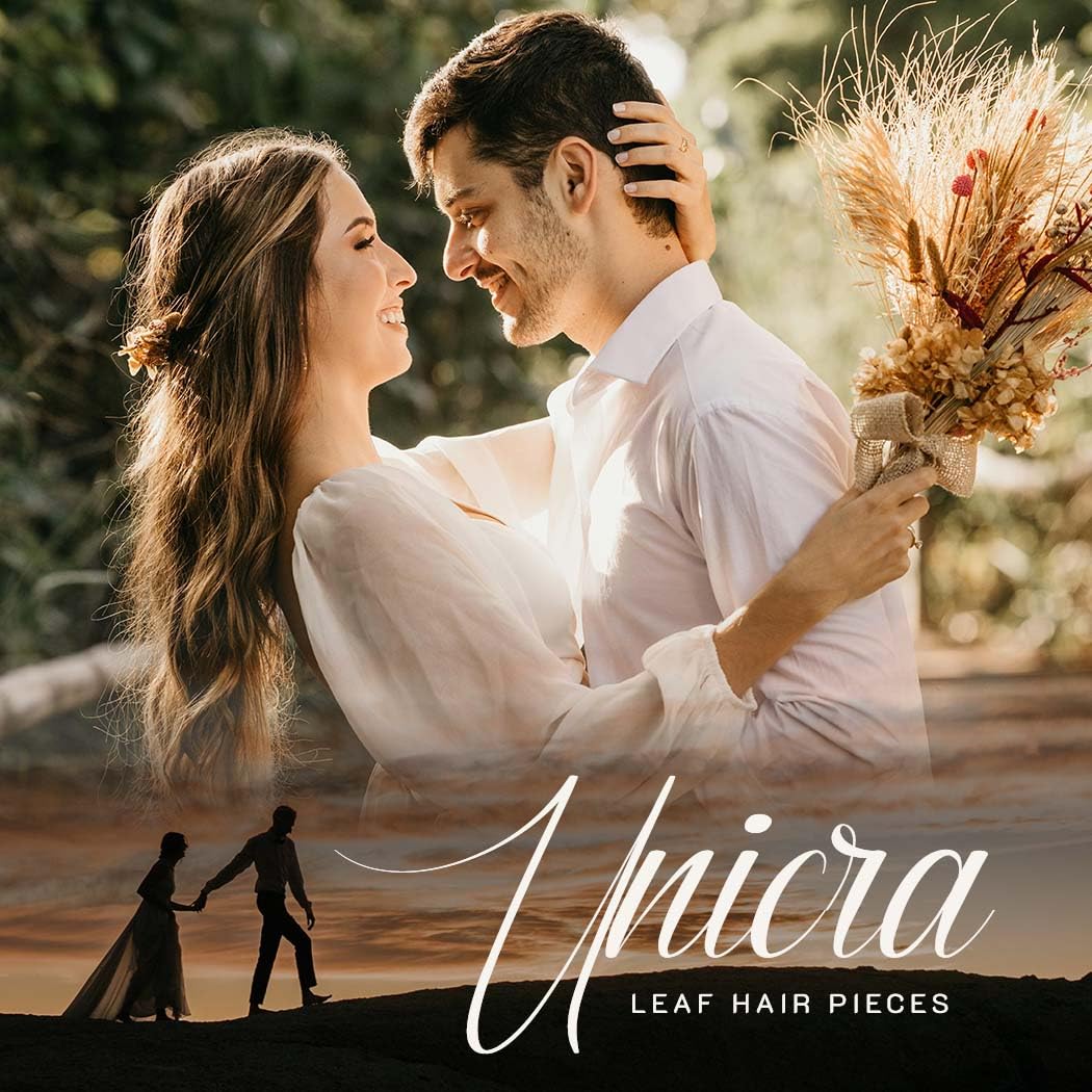 Unicra Star Rhinestone wedding vine with bobby pins ensures secure wear.