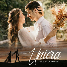 Unicra Star Rhinestone wedding vine with bobby pins ensures secure wear.