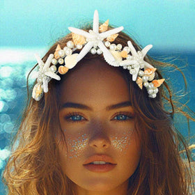 Unicra Starfish Crown is perfect for bridesmaids, adding charm and elegance
