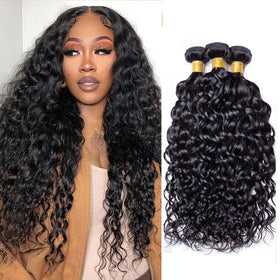 UNILO Water Wave Bundles closeup texture with natural luster for easy blending.