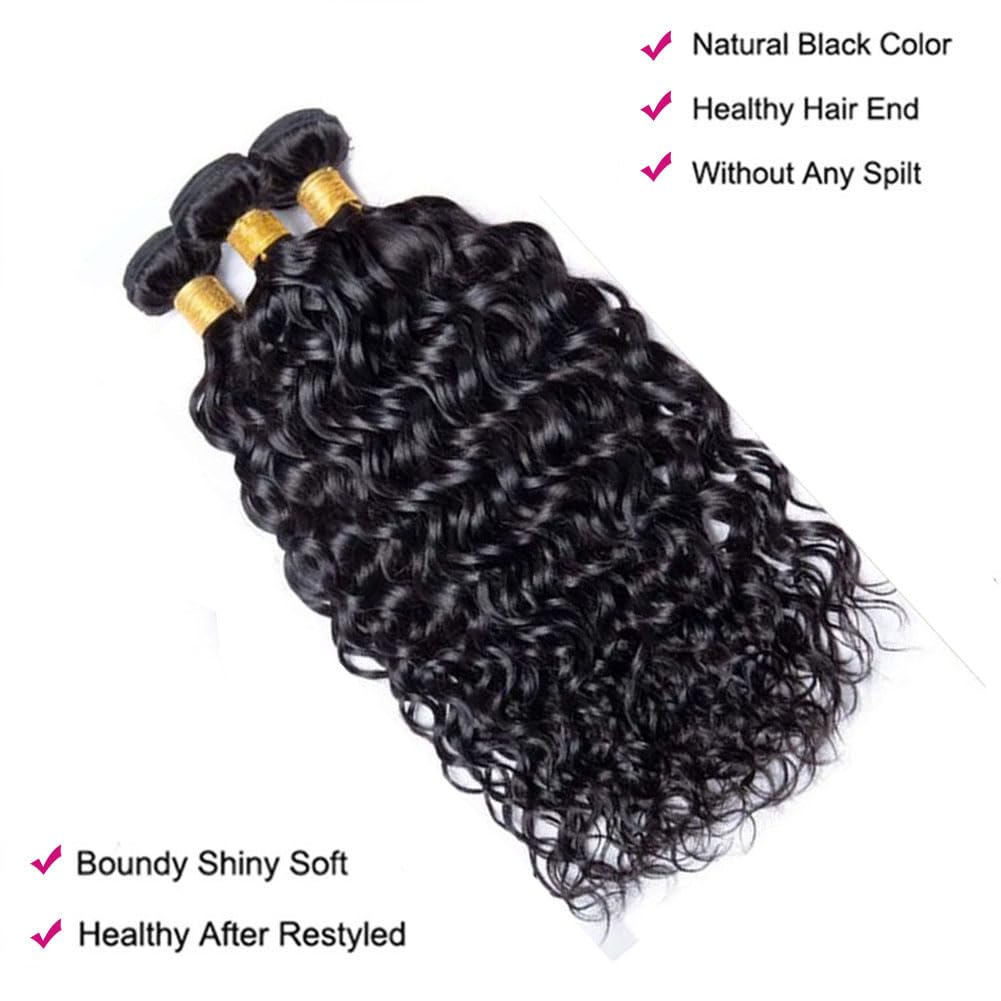 UNILO Water Wave Bundles three-pack display for full-head coverage.