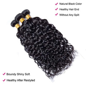 UNILO Water Wave Bundles three-pack display for full-head coverage.