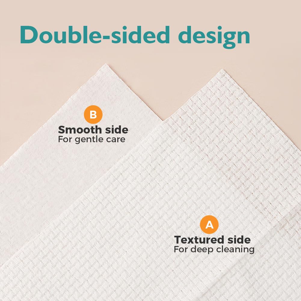 UNIMADE ultra-soft fiber close-up shows gentle texture for sensitive skin.