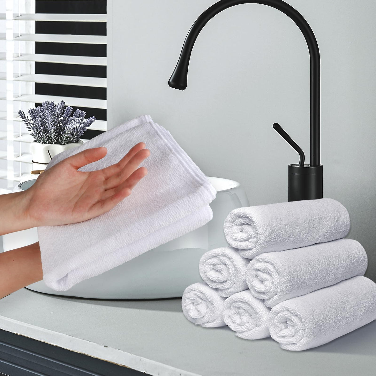 UNIMADE professional towels for busy spaces in salons and clinics.