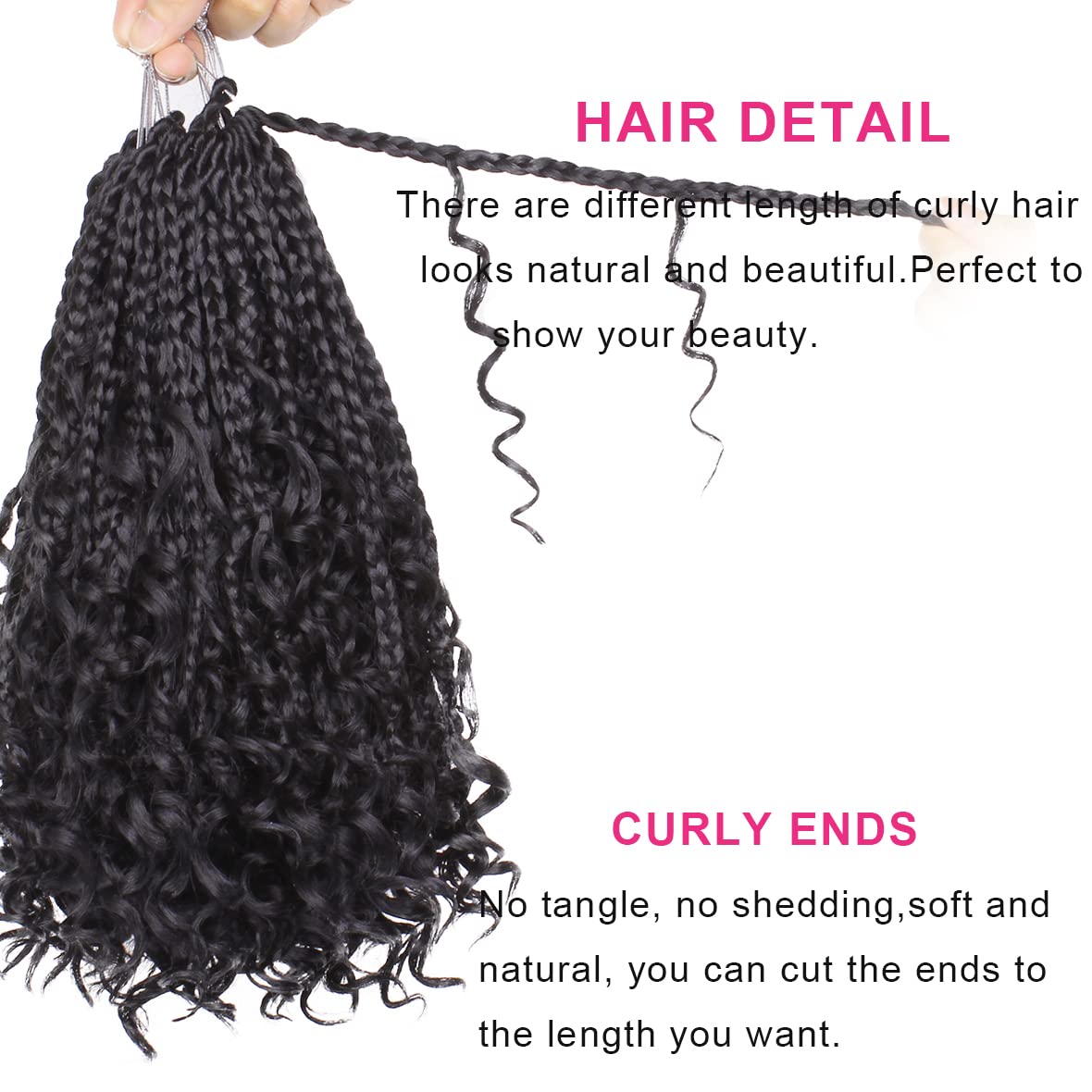 Union Beauty hippie crochet braids demonstrate bohemian vibe and comfortable wear.