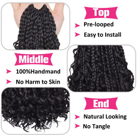 Union Beauty pre-looped crochet hair provides quick, beginner-friendly installation.