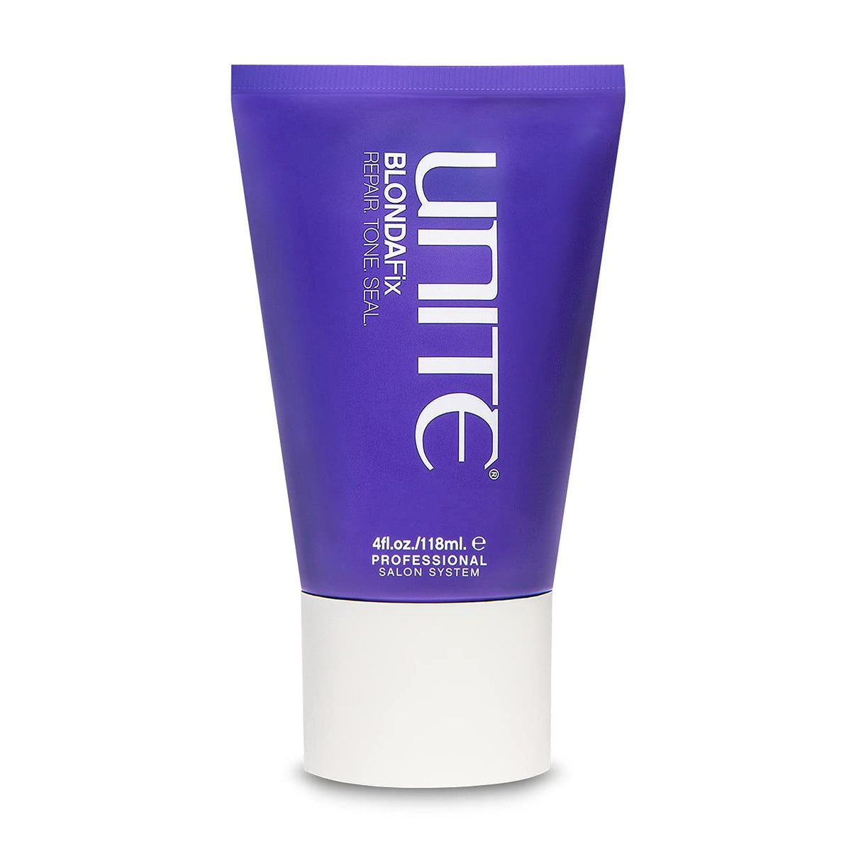 UNITE BLONDA Fix bottle on display for at home toning and brightening benefits
