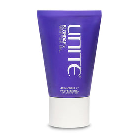 UNITE BLONDA Fix bottle on display for at home toning and brightening benefits