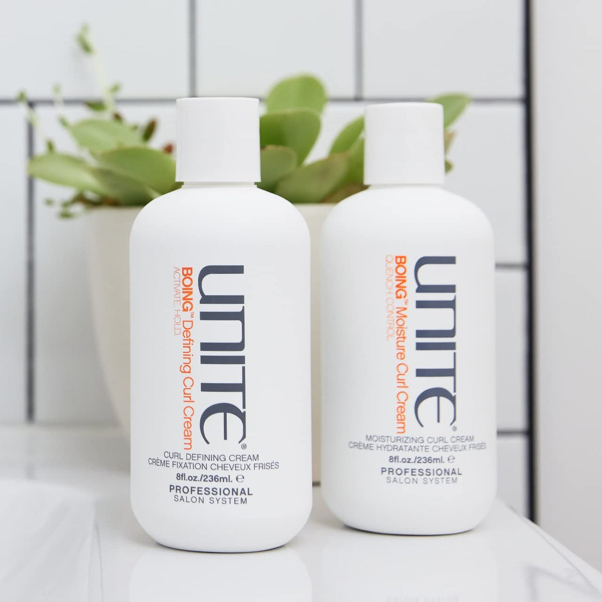 UV protection for UNITE BOING Moisture Curl Cream preserves color and shine