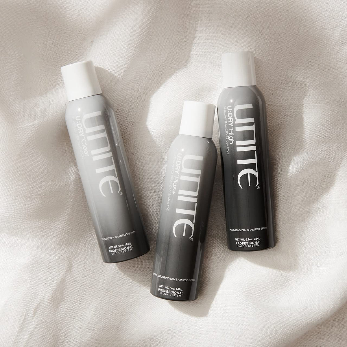 UNITE U:DRY High root lift demonstrated on fine hair