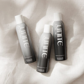 UNITE U:DRY High root lift demonstrated on fine hair