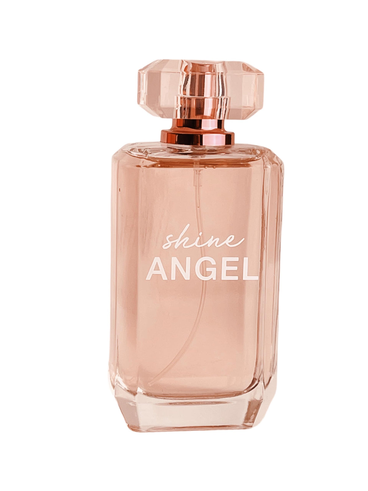 United Scents Shine Angel bottle back detail and sleek lines