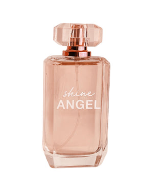 United Scents Shine Angel bottle back detail and sleek lines