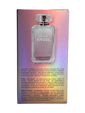 United Scents Shine Angel bottle on vanity for daily wear