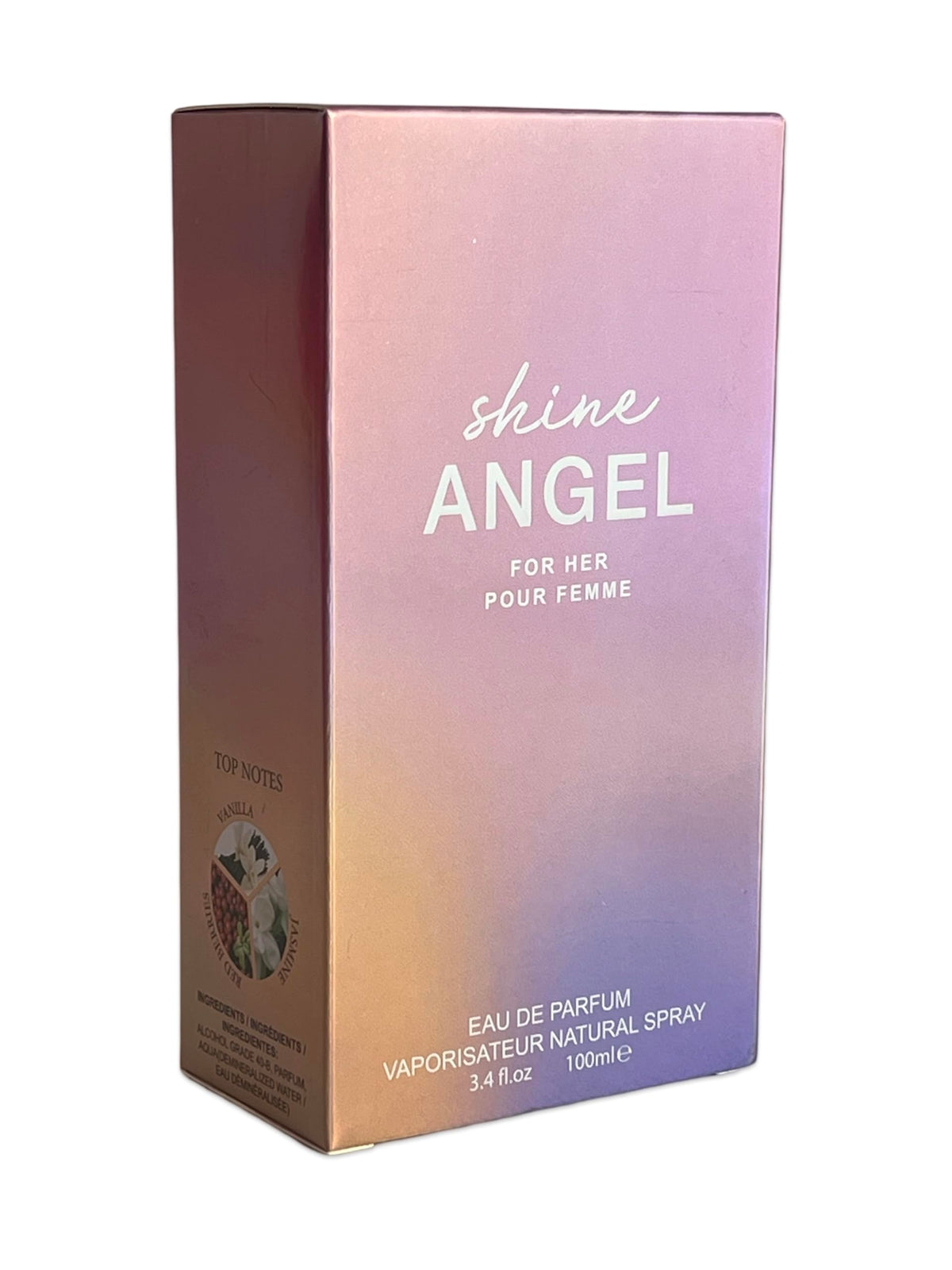 United Scents Shine Angel cap close-up showing spray mechanism