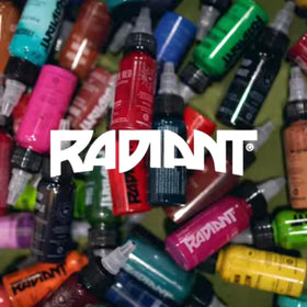 United Tattoo Supply Radiant 6-color set in tiger orange for vibrant highlights