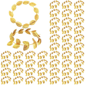 Unittype gold laurel crown 24-piece package for versatile cosplay and gifting