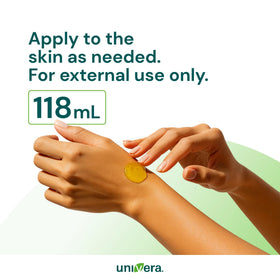 Univera Aloe in the Raw sustainable-packaging image signals eco-friendly, compassionate branding.