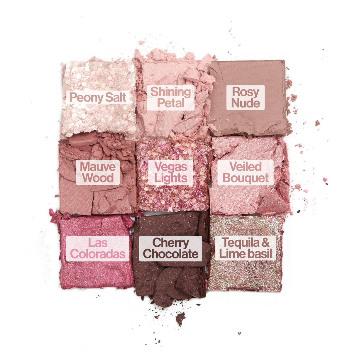 UNLEASHIA Glitterpedia glitter rose gold pan delivers festive sparkle