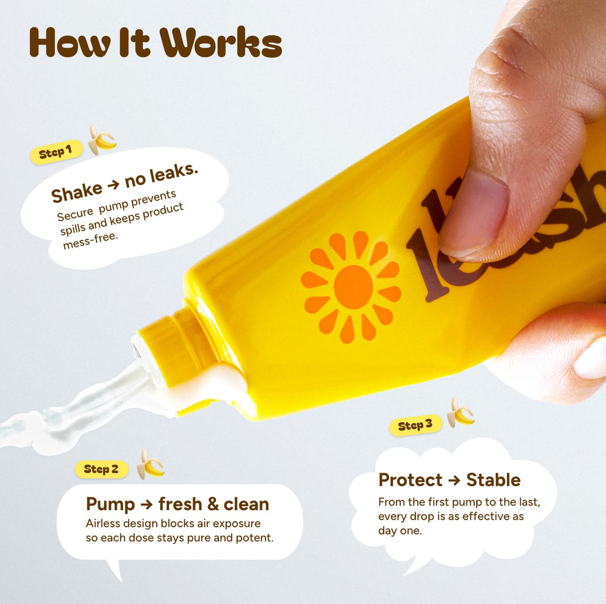 UNLEASHIA SPF and brightening concept with Niacinamide on skin