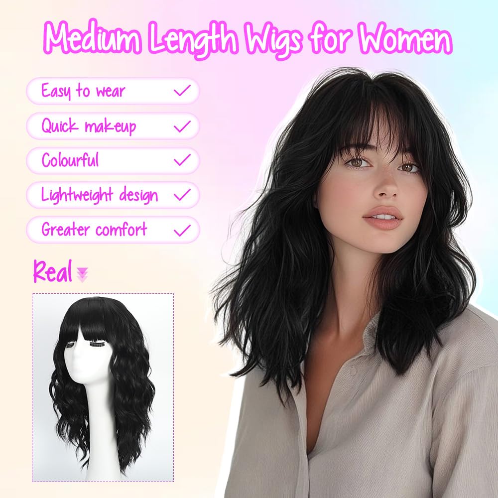 UNNYMGER breathable net cap wig keeps comfortable all day