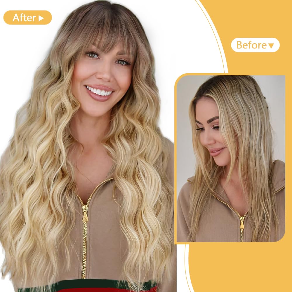 UNNYMGER 26-inch wig adds drama for weddings, parties, and evenings.