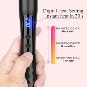 UNOBEY LCD temperature display helps set precise heat