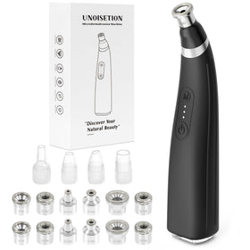 UNOISETION Diamond Tips 12-pack shown for versatile at-home exfoliation and customized treatment.