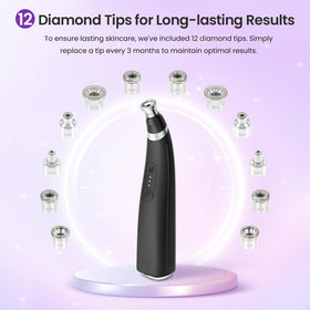 UNOISETION travel-compact design highlights portability for on-the-go skincare.