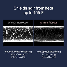 UNOVE seven-oil blend nourishes hair, supporting softness and healthy-looking shine