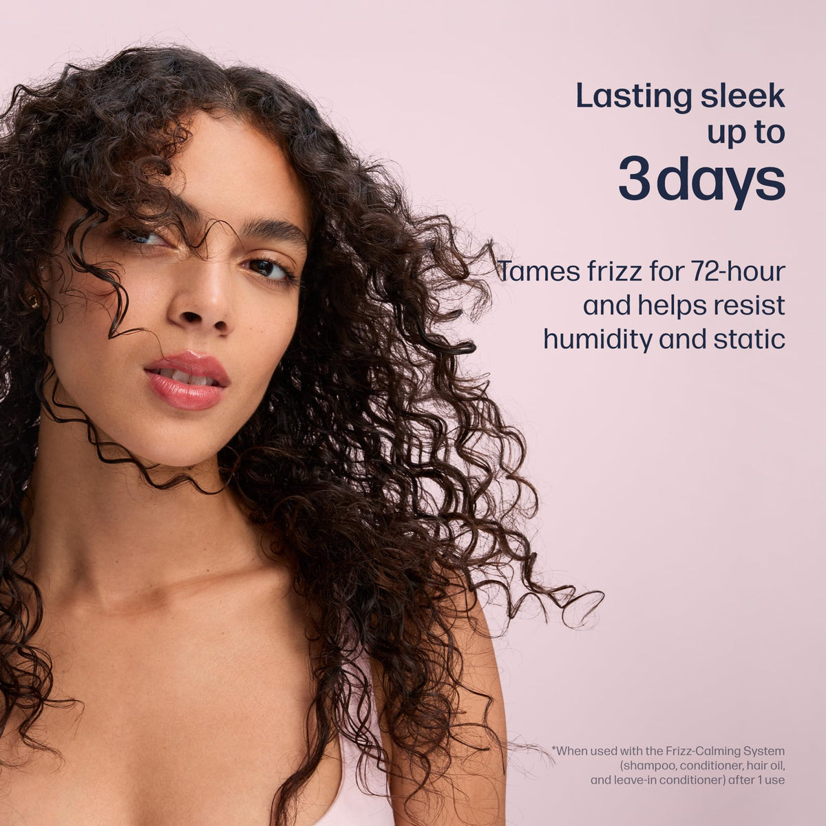 UNOVE Frizz-Calming Sleek Shampoo dry hair reveals shine and smoothness