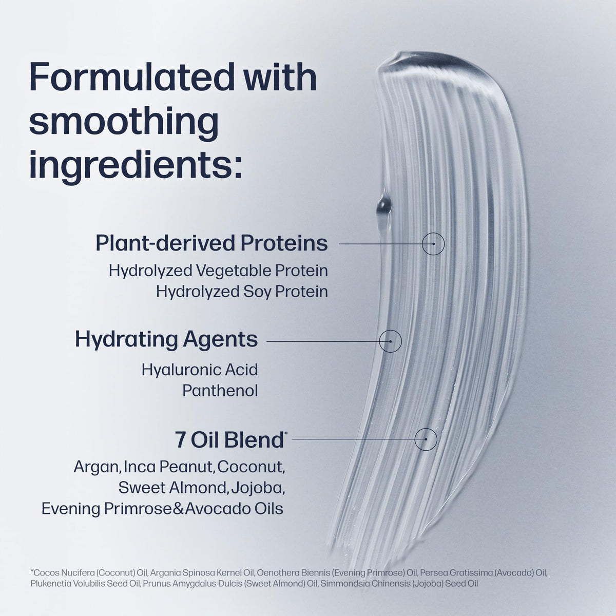 UNOVE Frizz-Calming Stick delivers a glossy finish on styled hair.