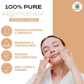 Untamed Organics Youth Elixir under-eye roll-on for hydrating care