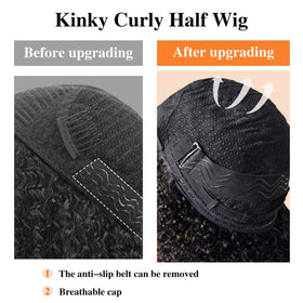 Unvizossa Half Wig headband style offers versatile looks