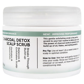 Unwash Charcoal Detox Scrub follow-up conditioner absorbs better after detox.