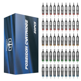 UPTATSUPPLY Poseidon cartridge set with mixed sizes for curved and round magnum shading