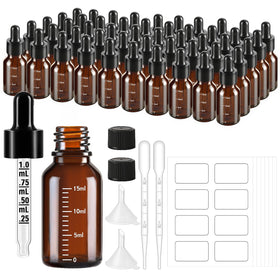 UPBUD 15ml amber glass dropper bottle for light-sensitive oils and serums