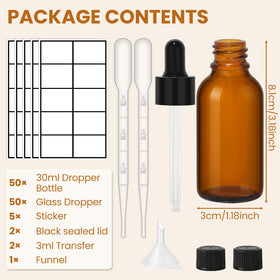 UPBUD label stickers for easy organization and quick product identification.
