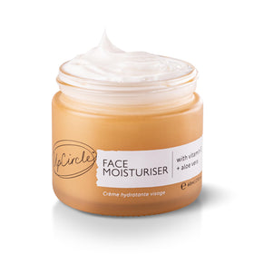 UPCIRCLE Face Moisturiser argan powder jar nourishes skin with fast absorption