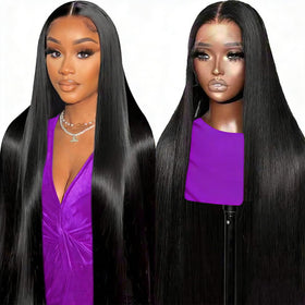 UPIGUILK 32-inch straight wig with 13x6 lace front for natural parting
