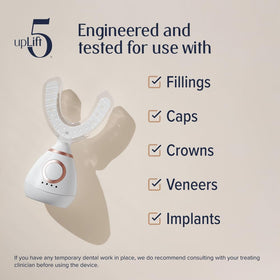 upLift 5 mouthpiece cleaning rinse after use for hygiene