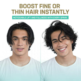 Uplift Provisions Sea Salt Spray helps reduce frizz for smoother strands.