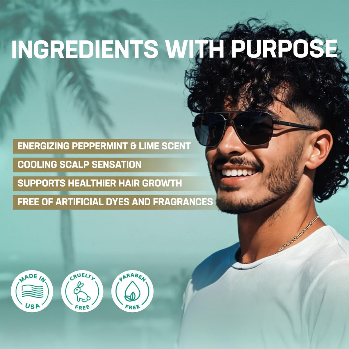 Uplift Provisions Signature Pomade for beard styling with soft touch.