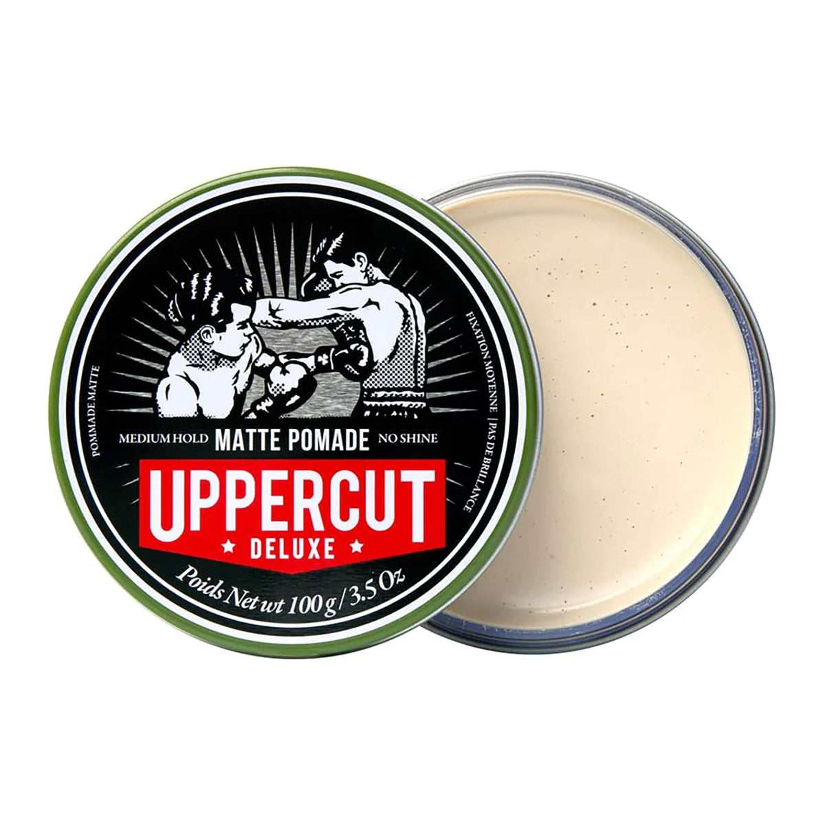 Hair being styled with lightweight formula provides grip without weighing hair down.