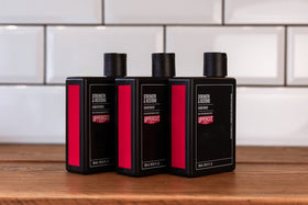 Uppercut Deluxe Strength & Restore packaging and brand logo