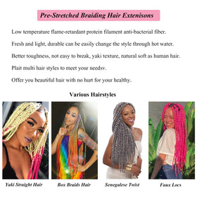 UPruyo Teal soft synthetic hair with reduced shedding and tangle resistance