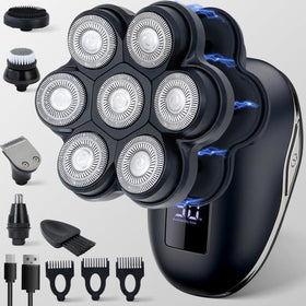 UPTARD 7D 5-in-1 shaver body for versatile grooming on the go.