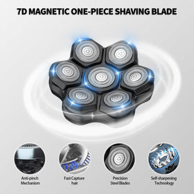 UPTARD compatible replacement heads fit multiple shaver models for versatile reuse.